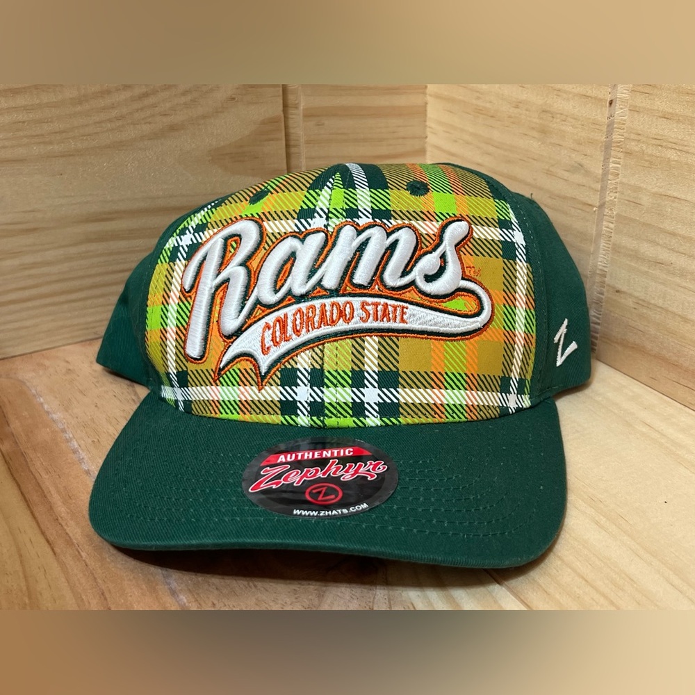 Colorado State Rams Zephyr Adjustable Hat Green NEW
